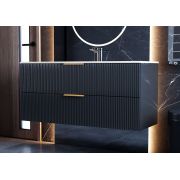 Тумба підвісна Status Aqua 120 Антрацит, під умивальник