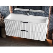 Тумба подвесная Status Aqua 120, с умывальником Aria Low 120