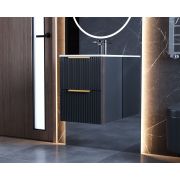 Тумба подвесная Status Aqua 40 Антрацит, под умывальник