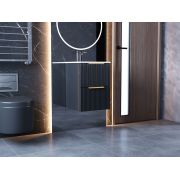 Тумба подвесная Status Aqua 40 Антрацит, под умывальник