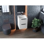 Тумба подвесная Status Aqua 40, с умывальником Aria Low 40