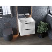 Тумба подвесная Status Aqua 50, с умывальником Deko Low 50