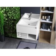 Тумба підвісна Status Fila 50, з умивальником Brest Low 50