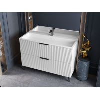 Тумба Status Florida 120, з умивальником Aria Low 120