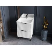 Тумба Status Florida 60, с умывальником Aria Low 60