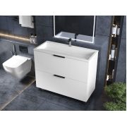Тумба Status Hartia 100, с умывальником Magnat Low 100