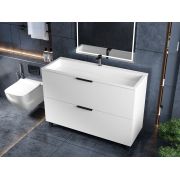 Тумба Status Hartia 120, с умывальником Aria Low 120