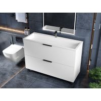 Тумба Status Hartia 120, с умывальником Aria Low 120