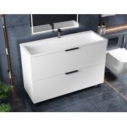 Тумба Status Hartia 120, с умывальником Aria Low 120