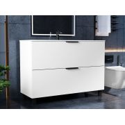 Тумба Status Hartia 120, с умывальником Neil Low 120