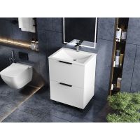 Тумба Status Hartia 50, с умывальником Brest Low 50