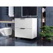 Тумба Status Hartia 80, с умывальником Aria Low 80