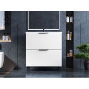 Тумба Status Hartia 80, с умывальником Aria Low 80