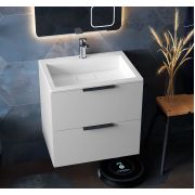 Тумба підвісна Status Juna 50, з  умивальником Aria Low 50