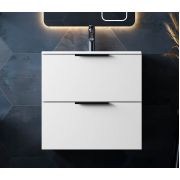 Тумба подвесная Status Juna 60, с умывальником Aria Low 60