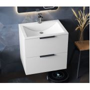 Тумба подвесная Status Juna 50, с умывальником Brest Low 50