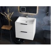 Тумба подвесная Status Juna 60, с умывальником Deko Low 60