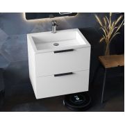 Тумба подвесная Status Juna 60, с умывальником Deko Low 60