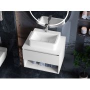 Тумба підвісна Status Meta 60, з умивальником Artel
