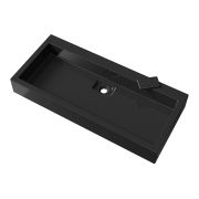 Умывальник, Раковина, накладной Status Aria 100 Black