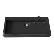 Умывальник, Раковина, накладной Status Aria 100 Black