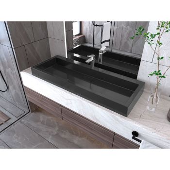Умывальник накладной Status Aria 120 Black