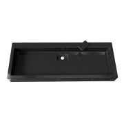 Умывальник, Раковина, накладной Status Aria 120 Black