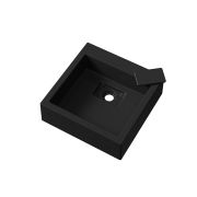 Умывальник, Раковина, накладной Status Aria 40 Black
