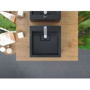Умывальник, Раковина, накладной Status Aria 40 Black