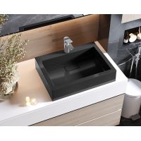 Умивальник накладний Status Aria 60 Black