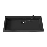 Умывальник, Раковина, накладной Status Aria Low 100 Black