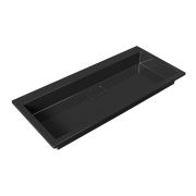 Умывальник, Раковина, накладной Status Aria Low 100 Black