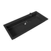 Умывальник, Раковина, накладной Status Aria Low 100 Black