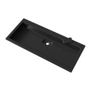 Умывальник, Раковина, накладной Status Aria Low 100 Black