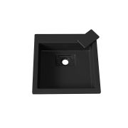 Умывальник, Раковина, накладной Status Aria Low 40 Black