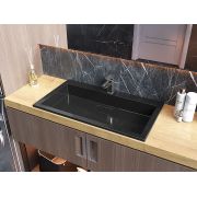 Умивальник, Раковина, накладний Status Aria Low 80 Black