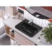 Умивальник, Раковина, накладний Status Artel Low Black