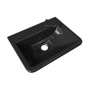 Умивальник, Раковина, накладний Status Artel Low Black