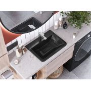 Умивальник, Раковина, накладний Status Artel Low Black