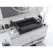 Умывальник, Раковина, накладной Status Boho 70 Black
