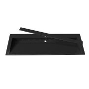 Умывальник, Раковина, накладной Status Boho Low 150 Black
