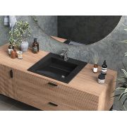 Умывальник, Раковина, накладной Status Boho Low 50 Black