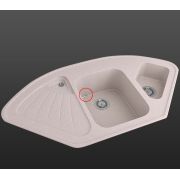 Уцінка кухонна мийка Lexona MISTERI Всі кольори