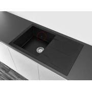 Уцінка кухонна мийка Lexona Granta чорна Всі кольори