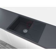 Уцінка кухонна мийка Lexona Granta Compact чорна Всі кольори