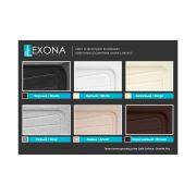 Уцінка кухонна мийка Lexona Granta Compact чорна Всі кольори