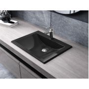 Умывальник, Раковина, Накладной Status Brest  Low 60 Black