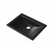 Умывальник, Раковина, Накладной Status Brest  Low 60 Black