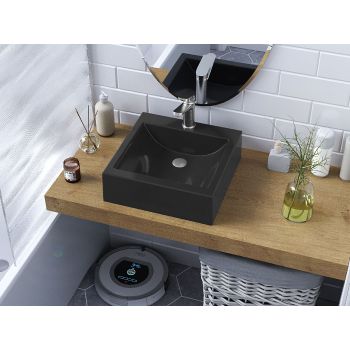 Умивальник накладний Status Brest 40 Black