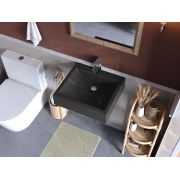Умывальник, Раковина, Накладной Status Brest 50 Black
